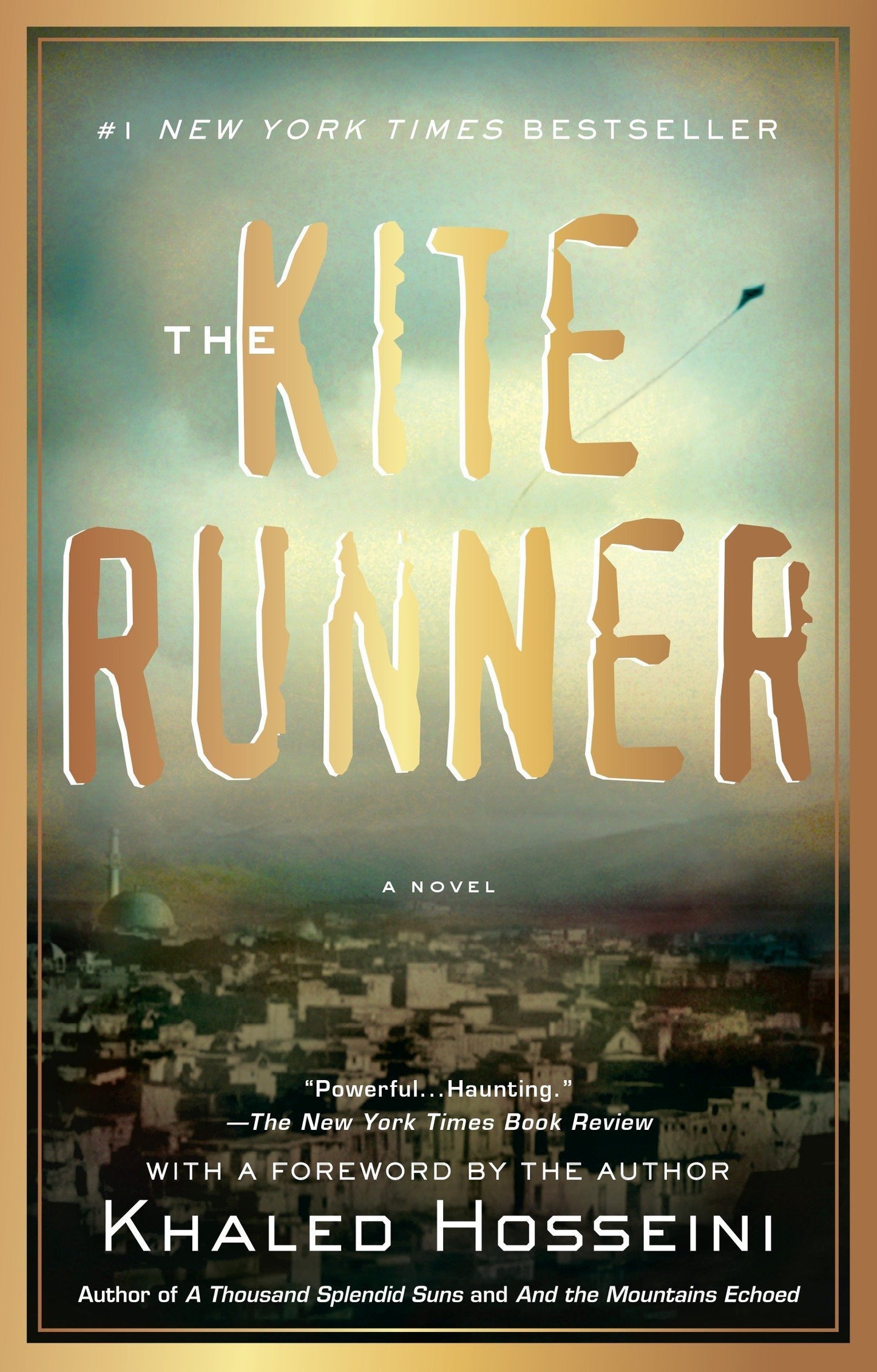 Book cover of 'The Kite Runner'