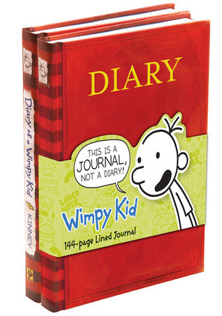 Diary of a Wimpy Kid: #1 + #2 Books by Jeff Kinney
