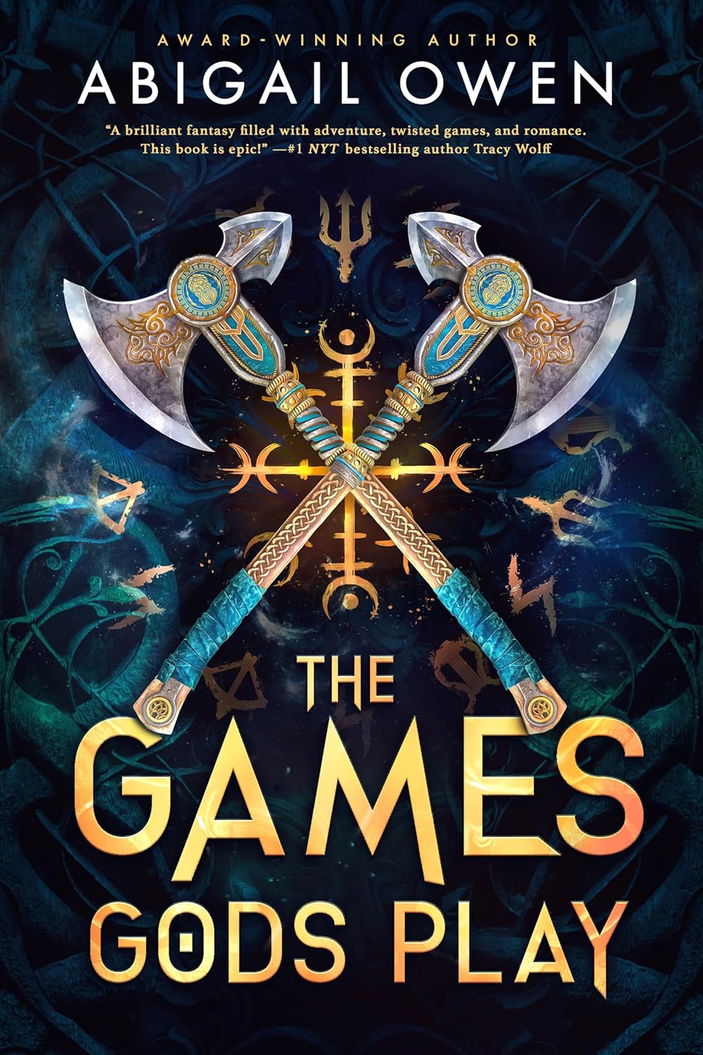 Book cover of 'The Games Gods Play' by Abigail Owen