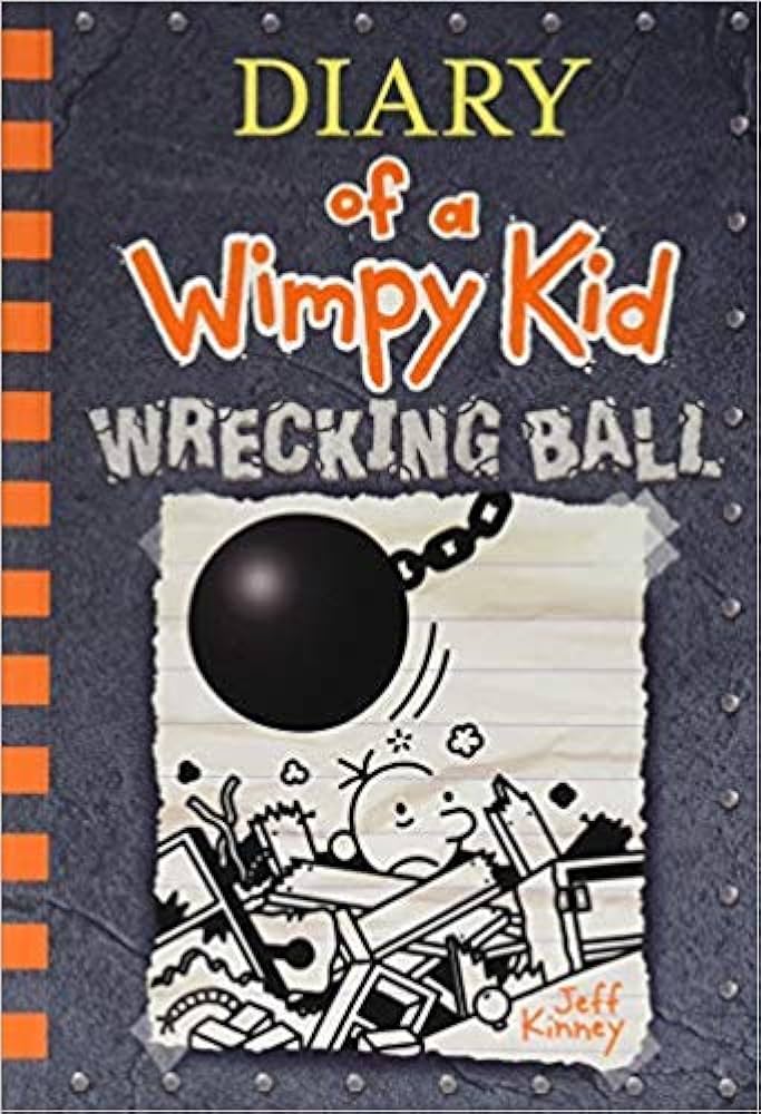 Book cover of 'Wrecking Ball' from 'Diary of a Wimpy Kid' series