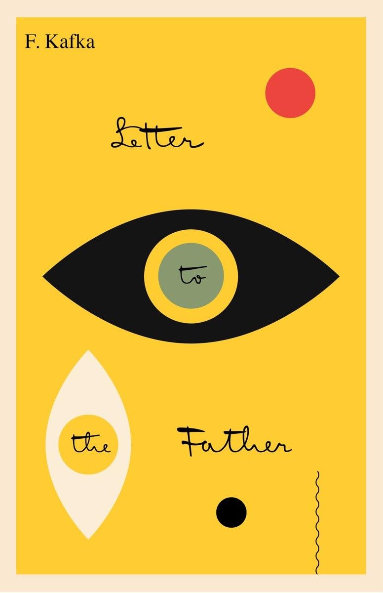 Book cover of 'Letter to the Father' by F. Kafka