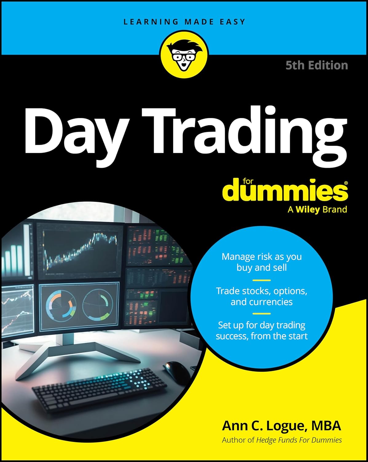 Book cover of 'Day Trading for Dummies'