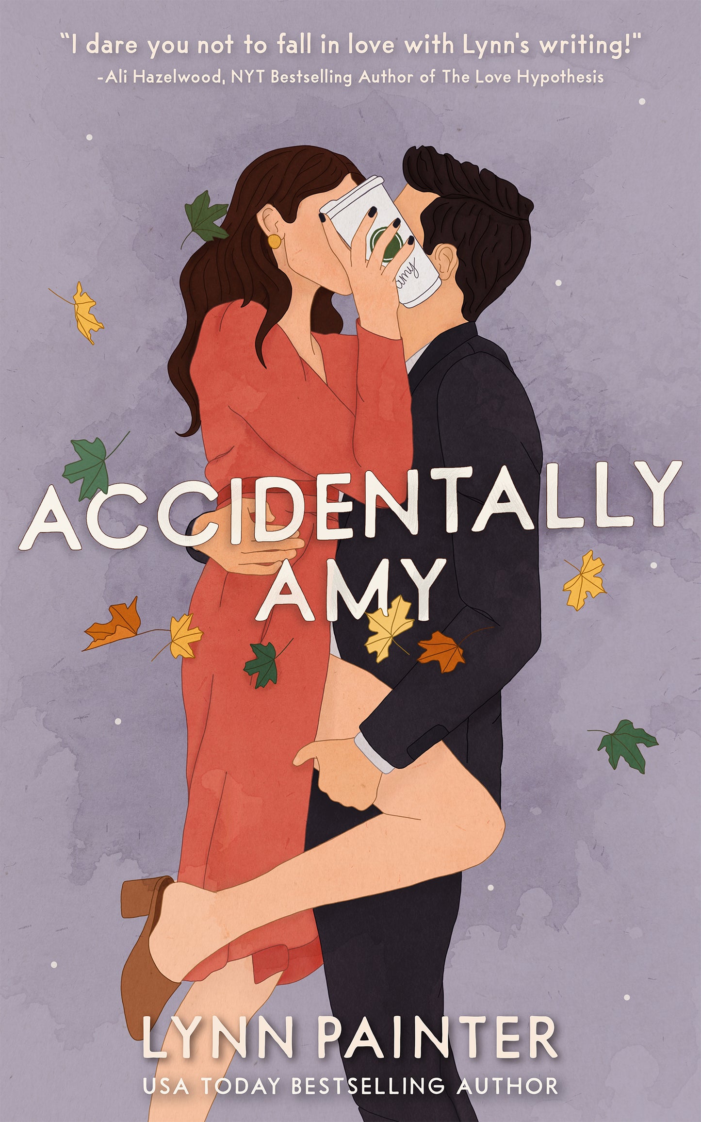 Book cover of 'Accidentally Amy by Lynn Painter'