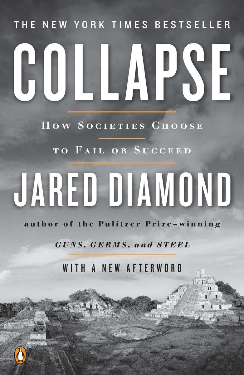 Book cover of 'Collapse' by Jared Diamond