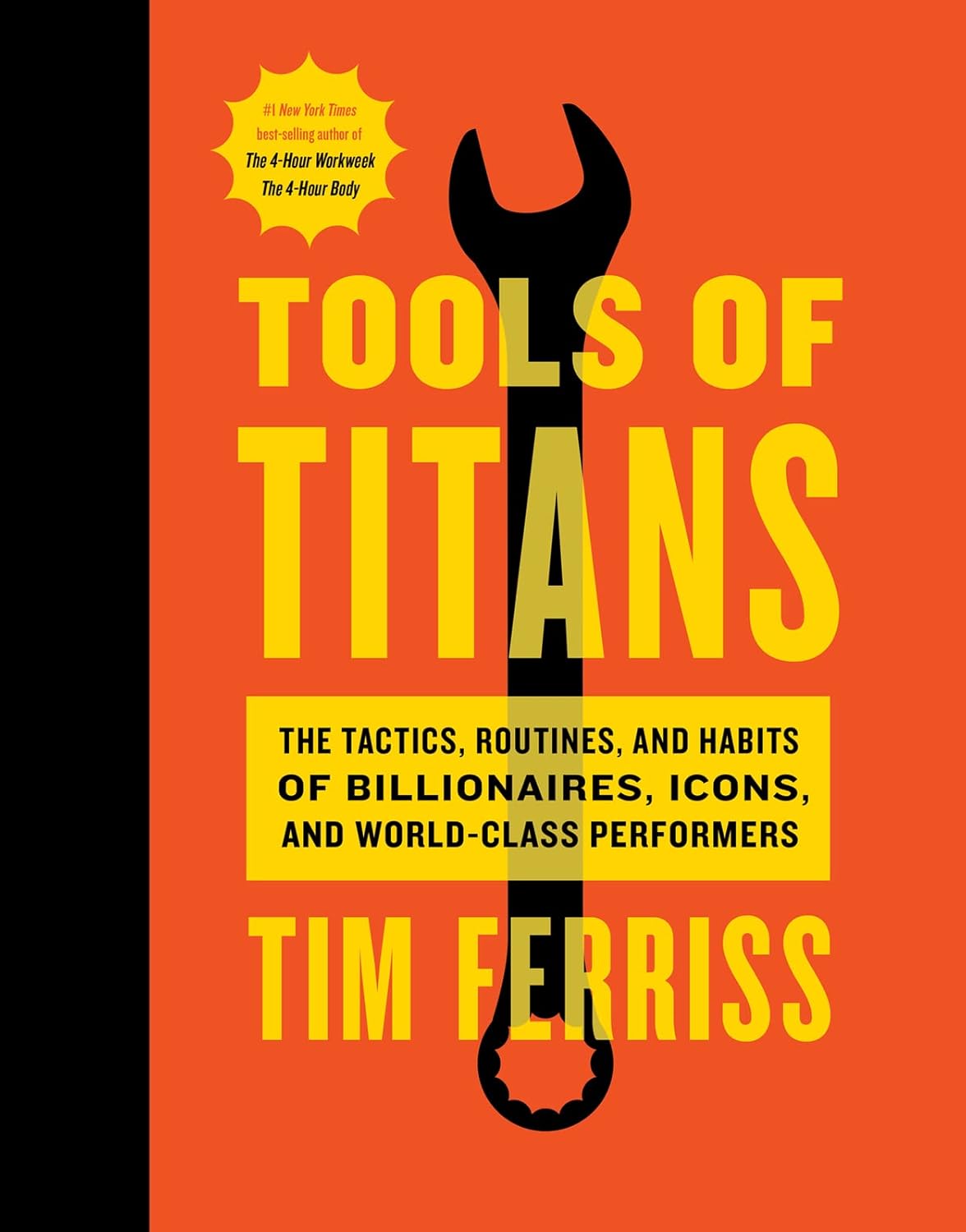 Book cover of 'Tools of Titans' by Tim Ferriss