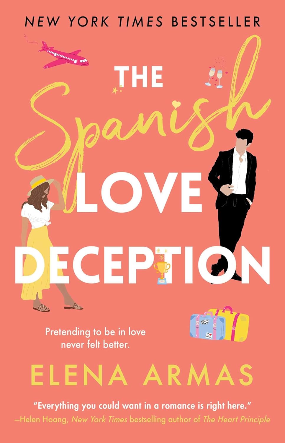 Book cover of 'The Spanish Love Deception'