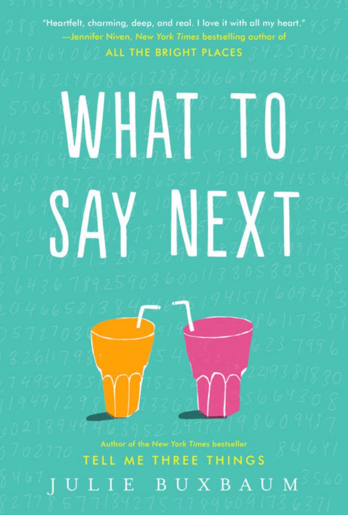 What to Say Next
By Julie Buxbaum