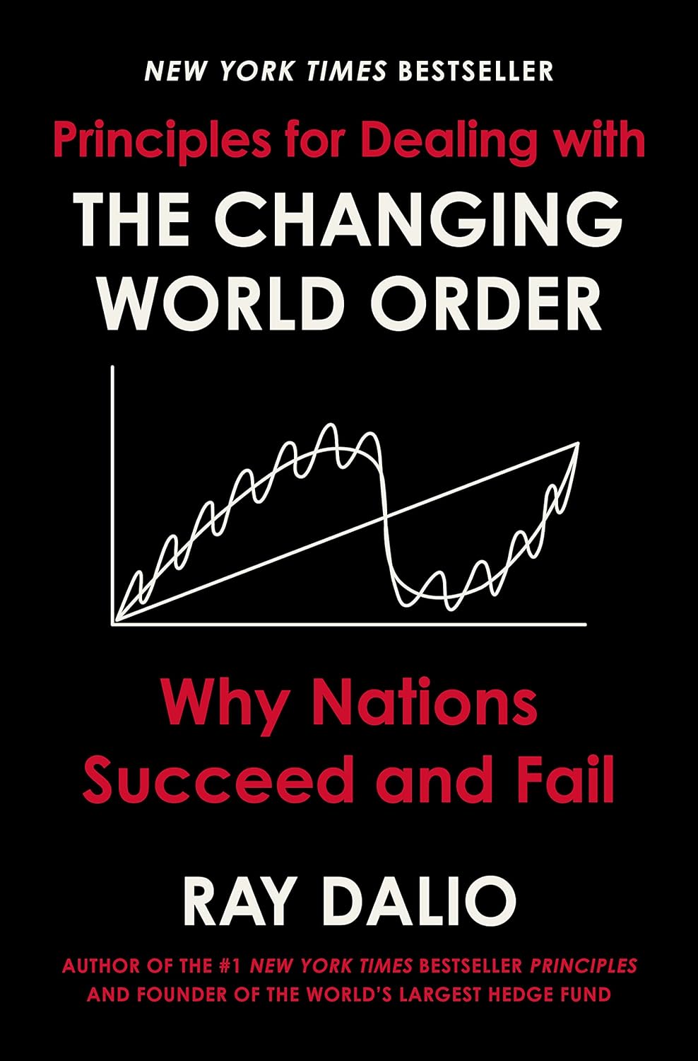 Book cover of 'Principles for Dealing with the Changing World Order' by Ray Dalio.