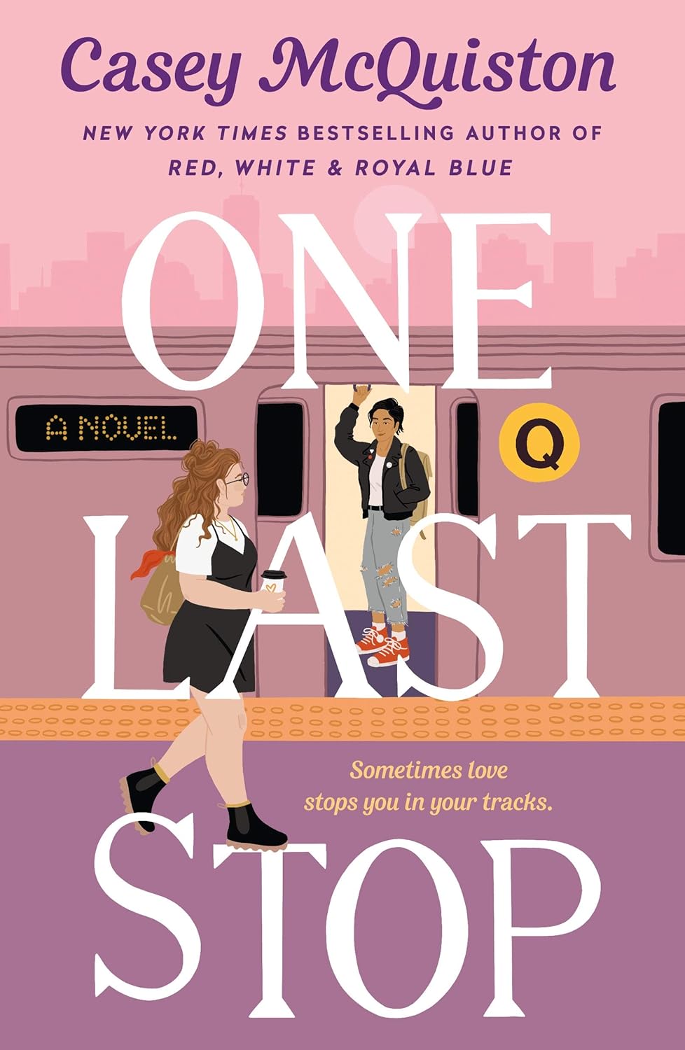 Book cover of 'One Last Stop' by Casey McQuiston