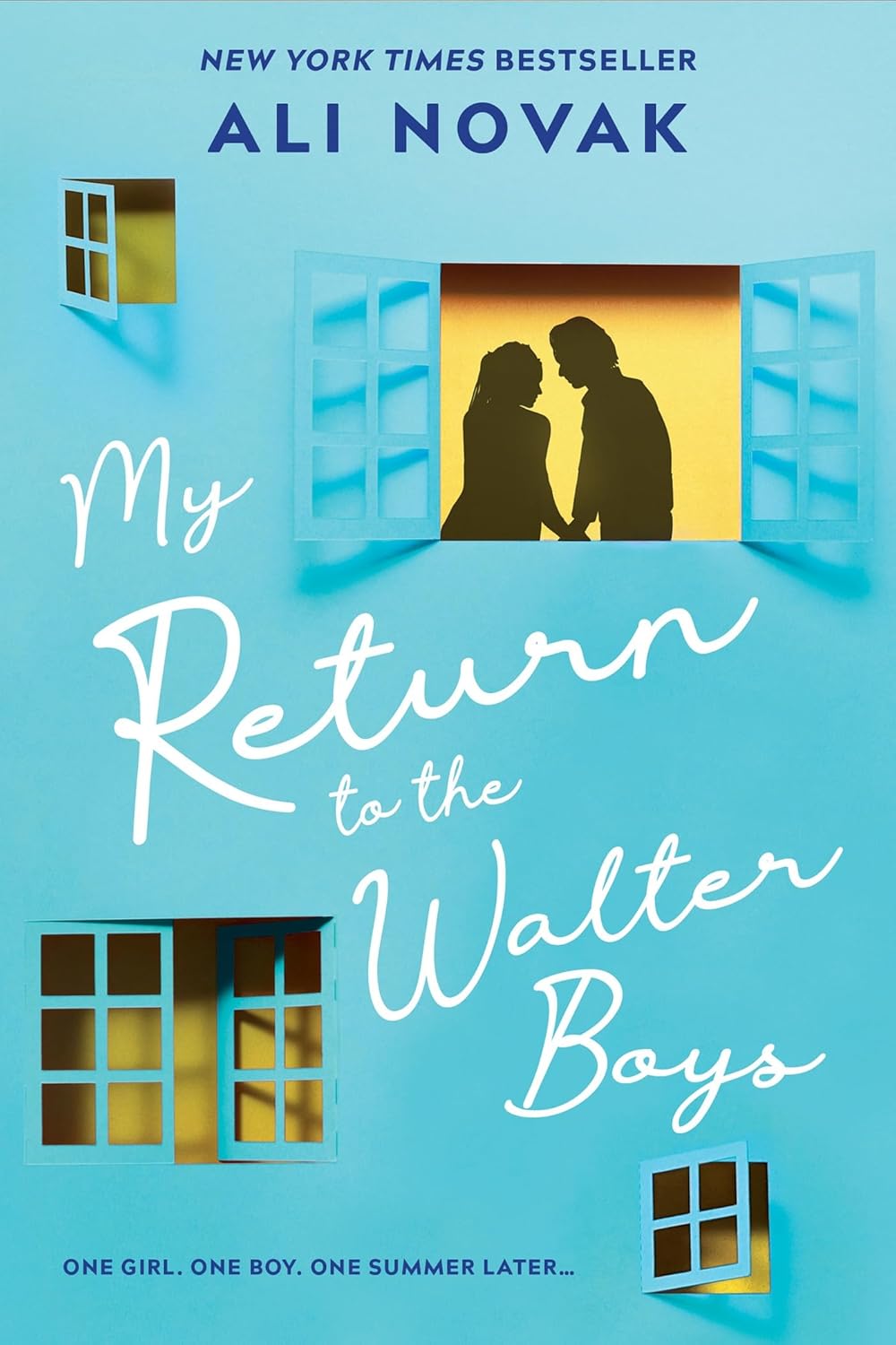 Book cover of 'My Return to the Walter Boys' by Ali Novak