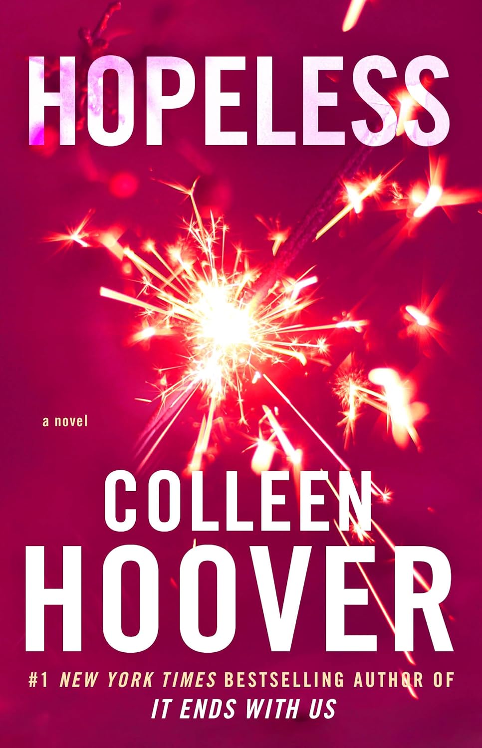 Book cover of 'Hopeless' by Colleen Hoover
