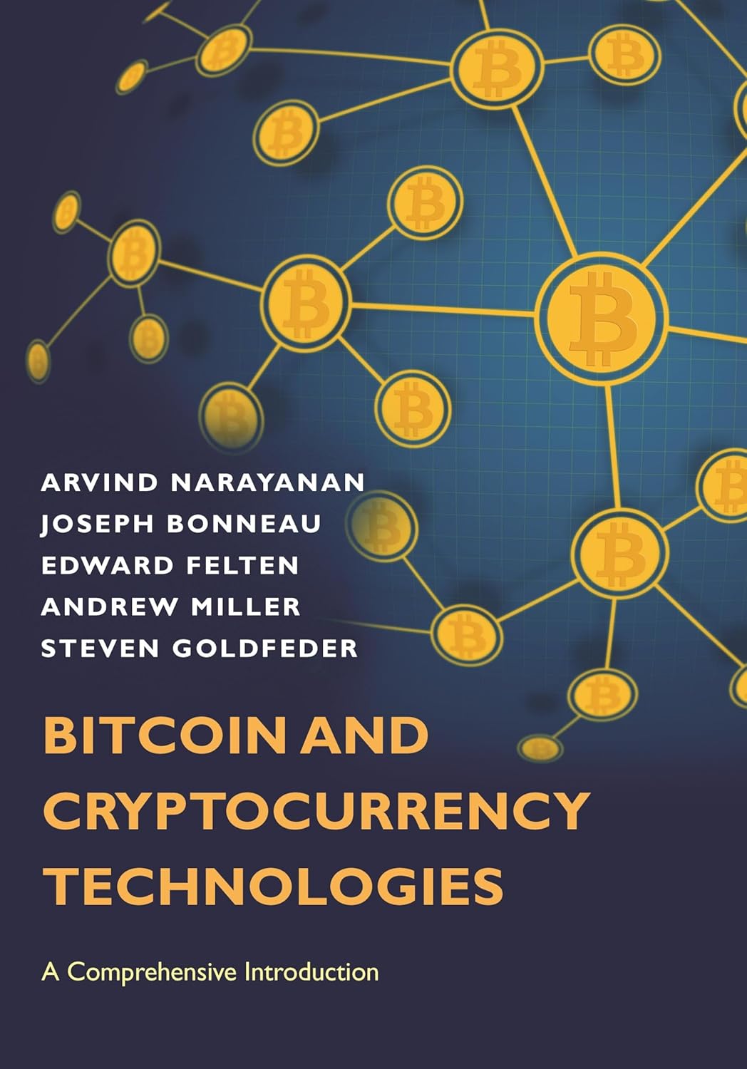 Book cover of 'Bitcoin and Cryptocurrency Technologies'