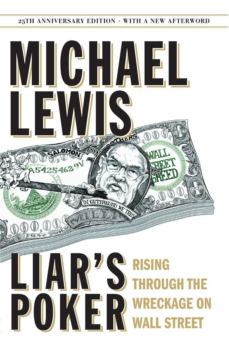 Book cover of 'Liar's Poker' by Michael Lewis