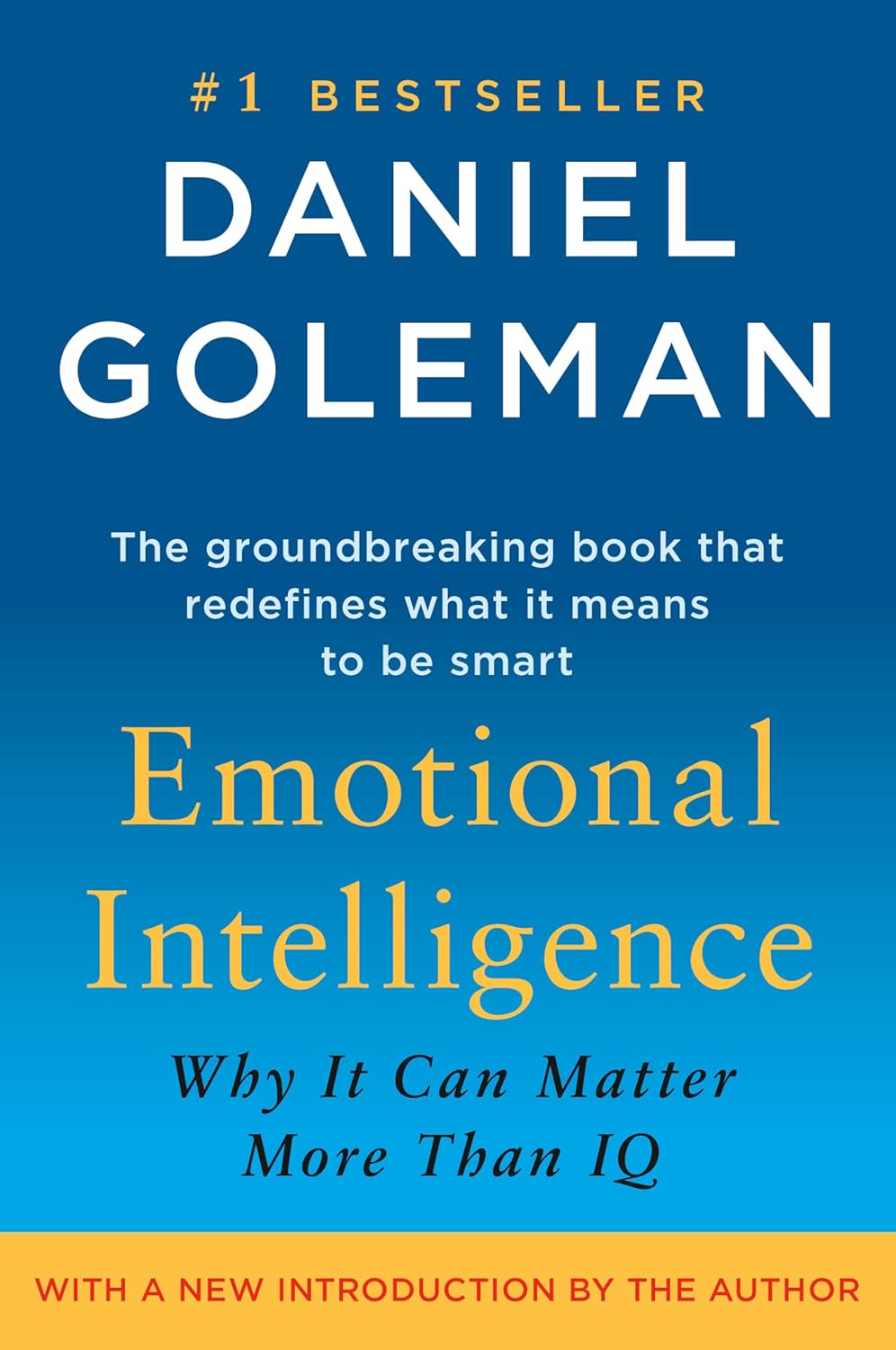 Book cover of 'Emotional Intelligence' by Daniel Goleman