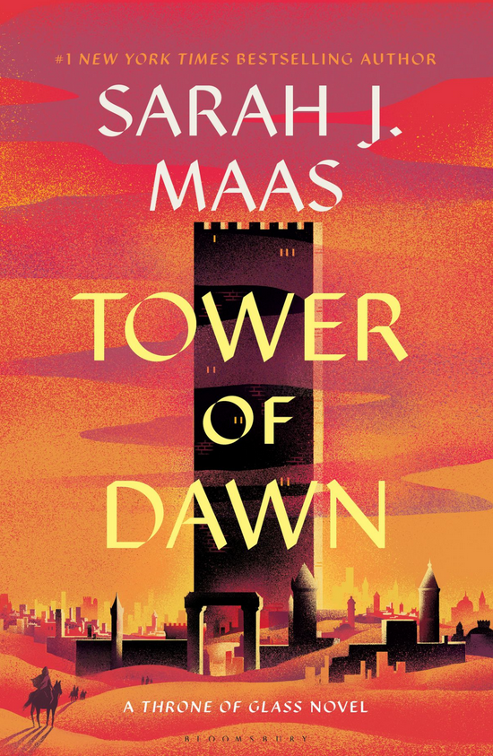 Book cover of 'Tower of Dawn' by Sarah J. Maas