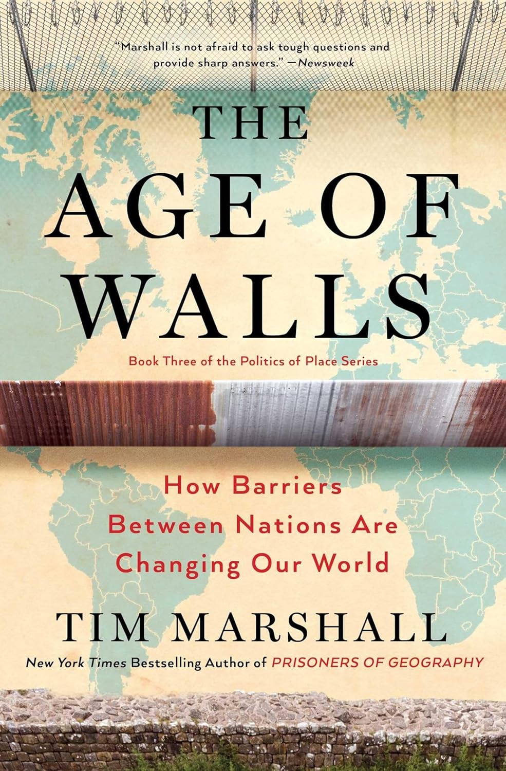 Book cover of 'The Age of Walls' by Tim Marshall