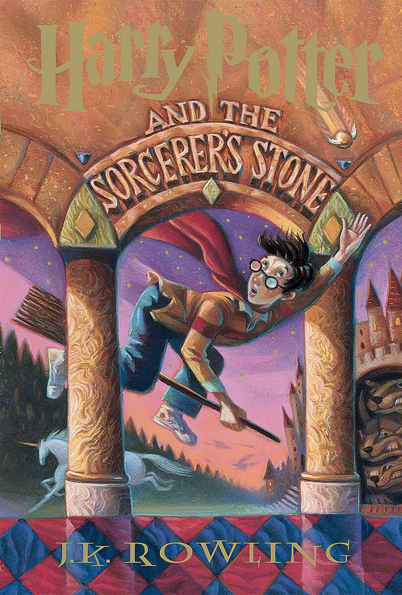 Book cover of 'Harry Potter and the Sorcerer's Stone'