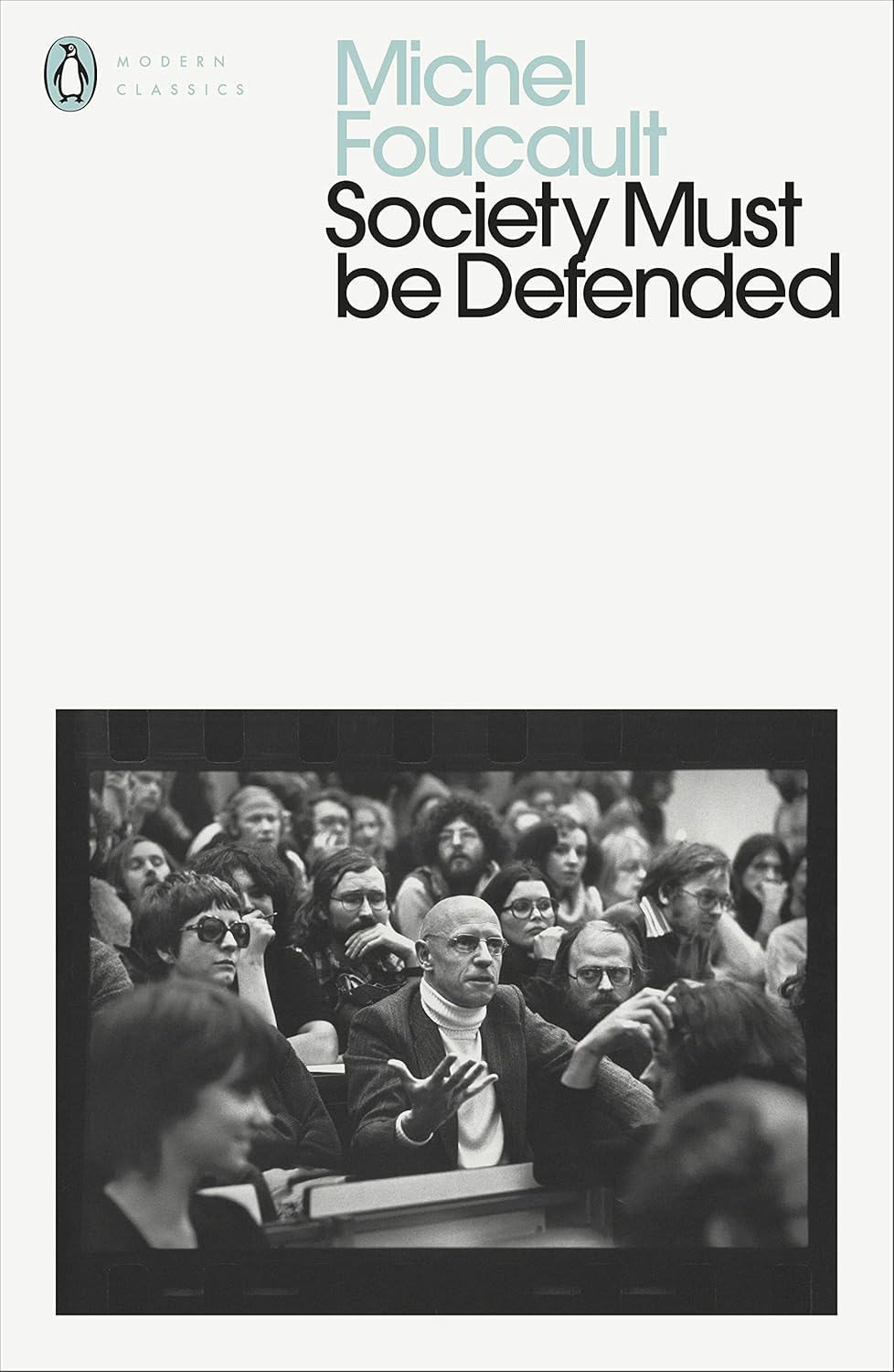 Society Must Be Defended book Michel Foucault cover