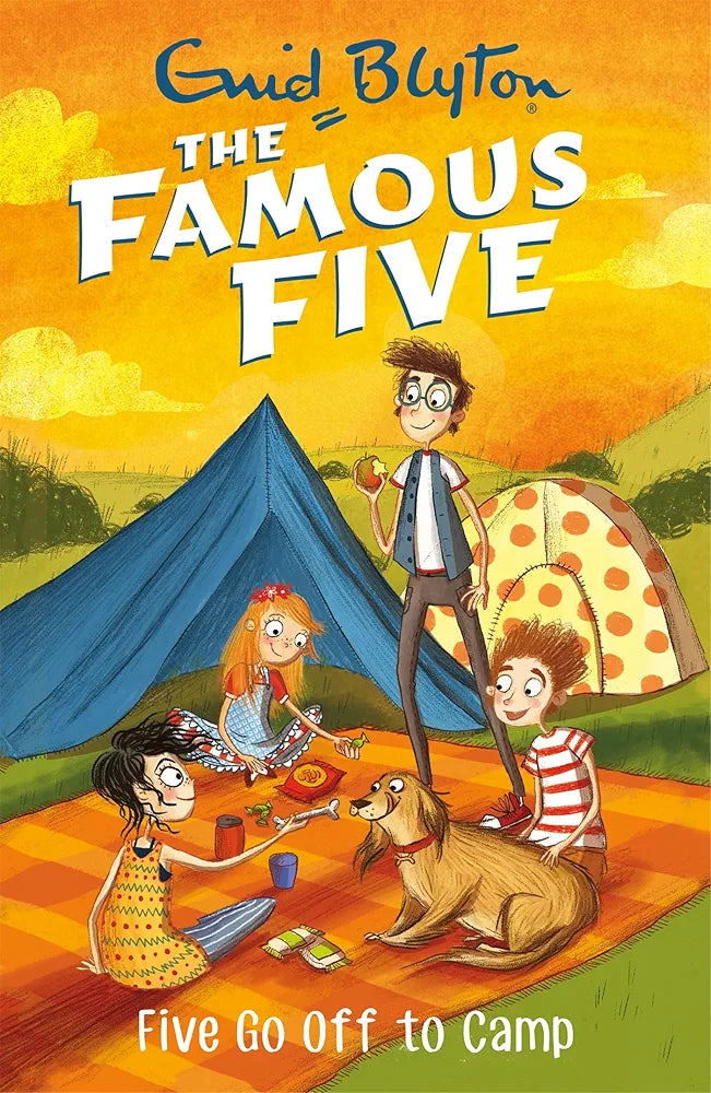 Famous Five 7: Five Go Off to Camp byEnid Blyton