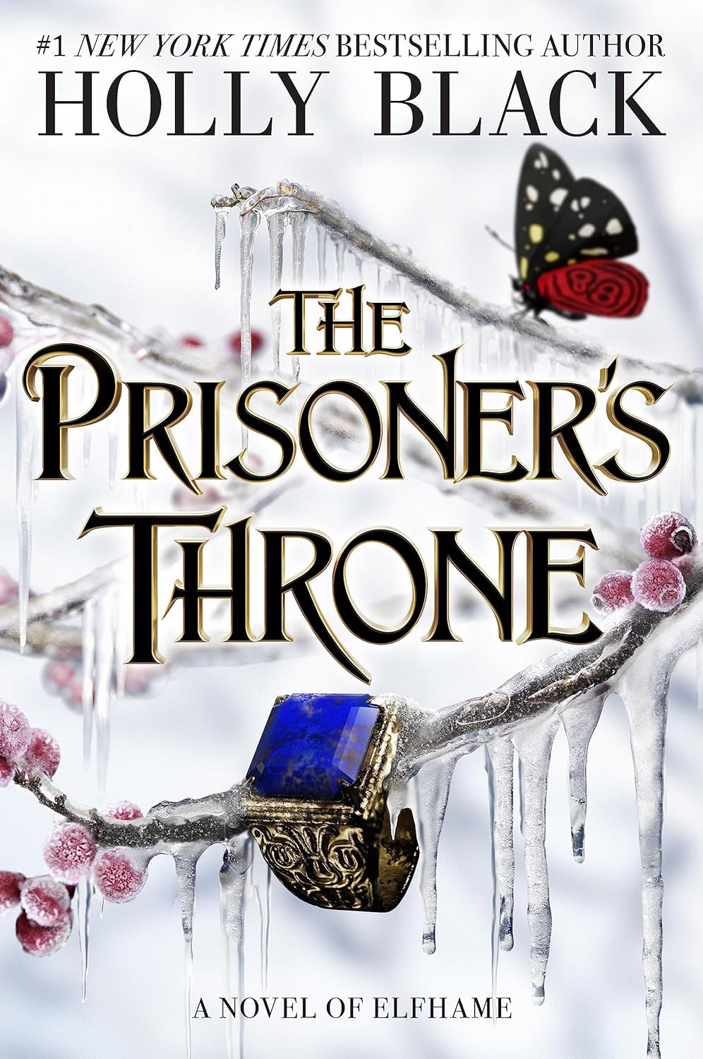 Book cover of 'The Prisoner's Throne by Holly Black'