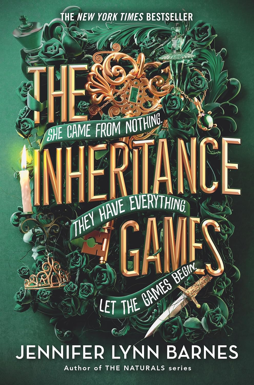 Book cover of 'The Inheritance Games by Jennifer Lynn Barnes'