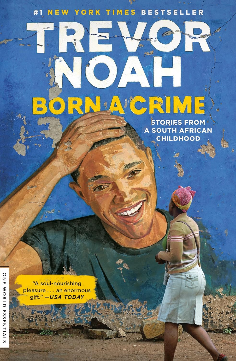 Book cover of 'Born a Crime' by Trevor Noah
