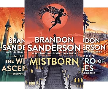 The Mistborn Trilogy by Brandon Sanderson