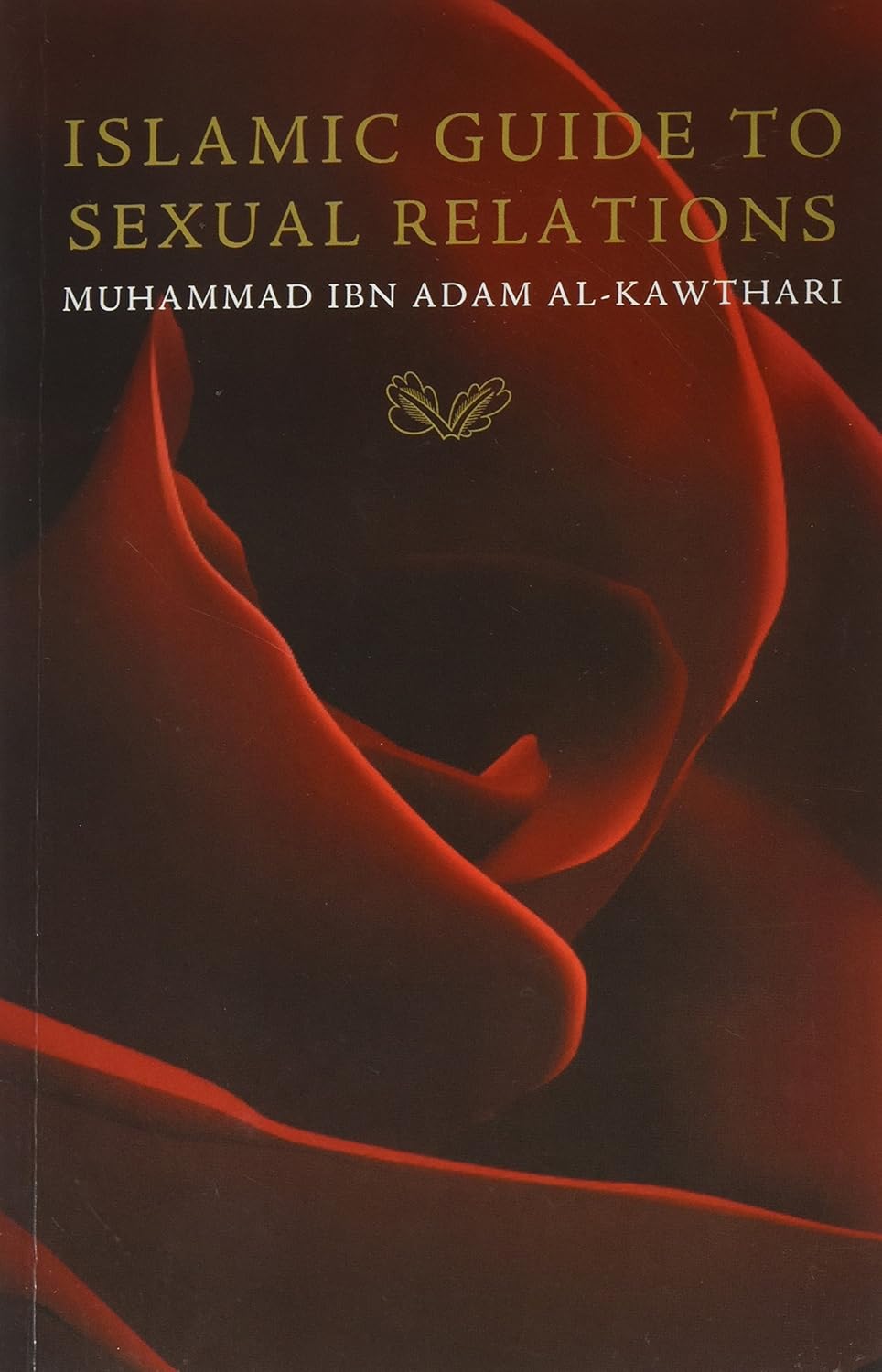 Book cover of 'Islamic Guide to Sexual Relations' with a red rose design.