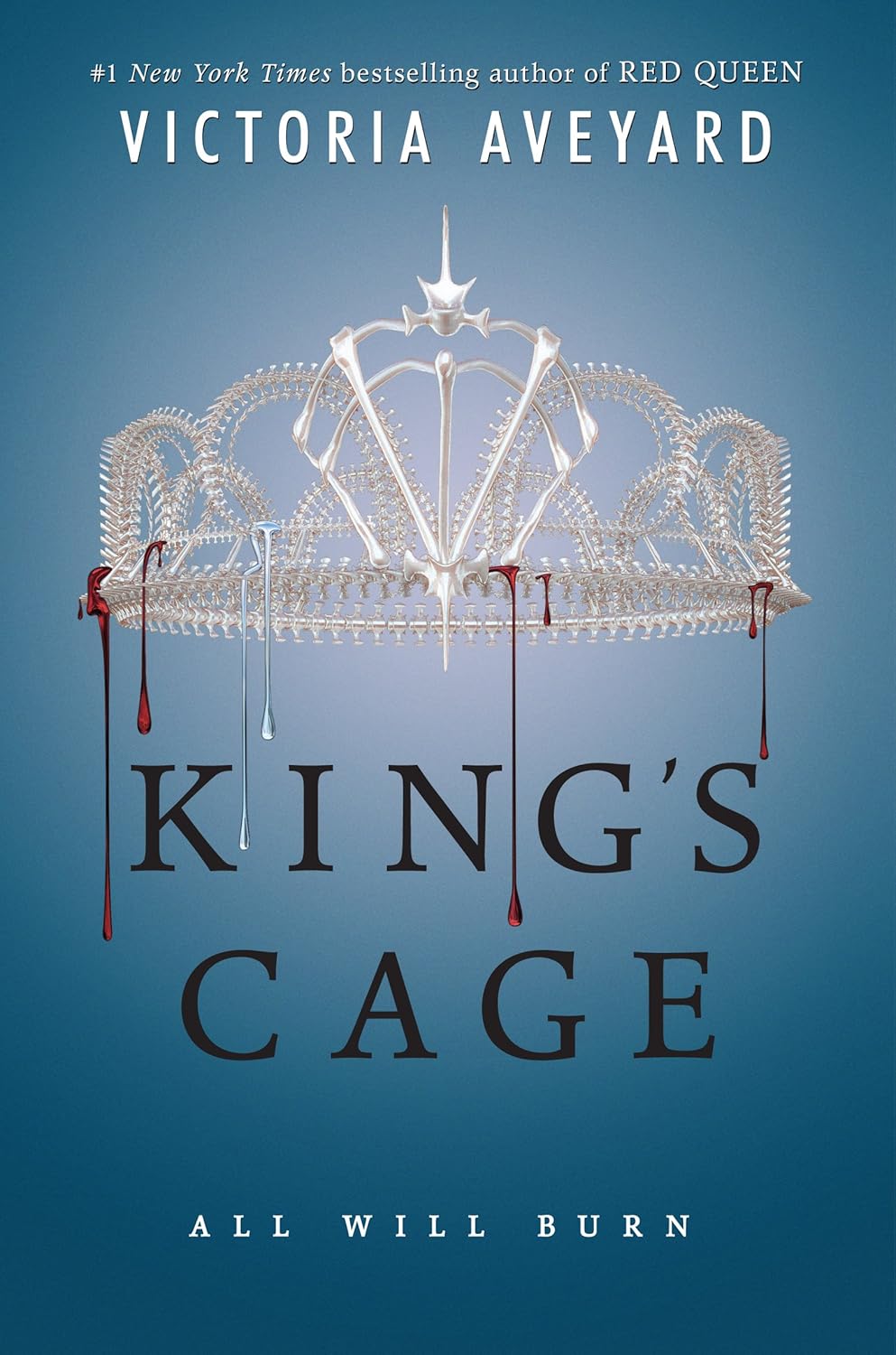 Book cover of 'King's Cage by Victoria Aveyard'