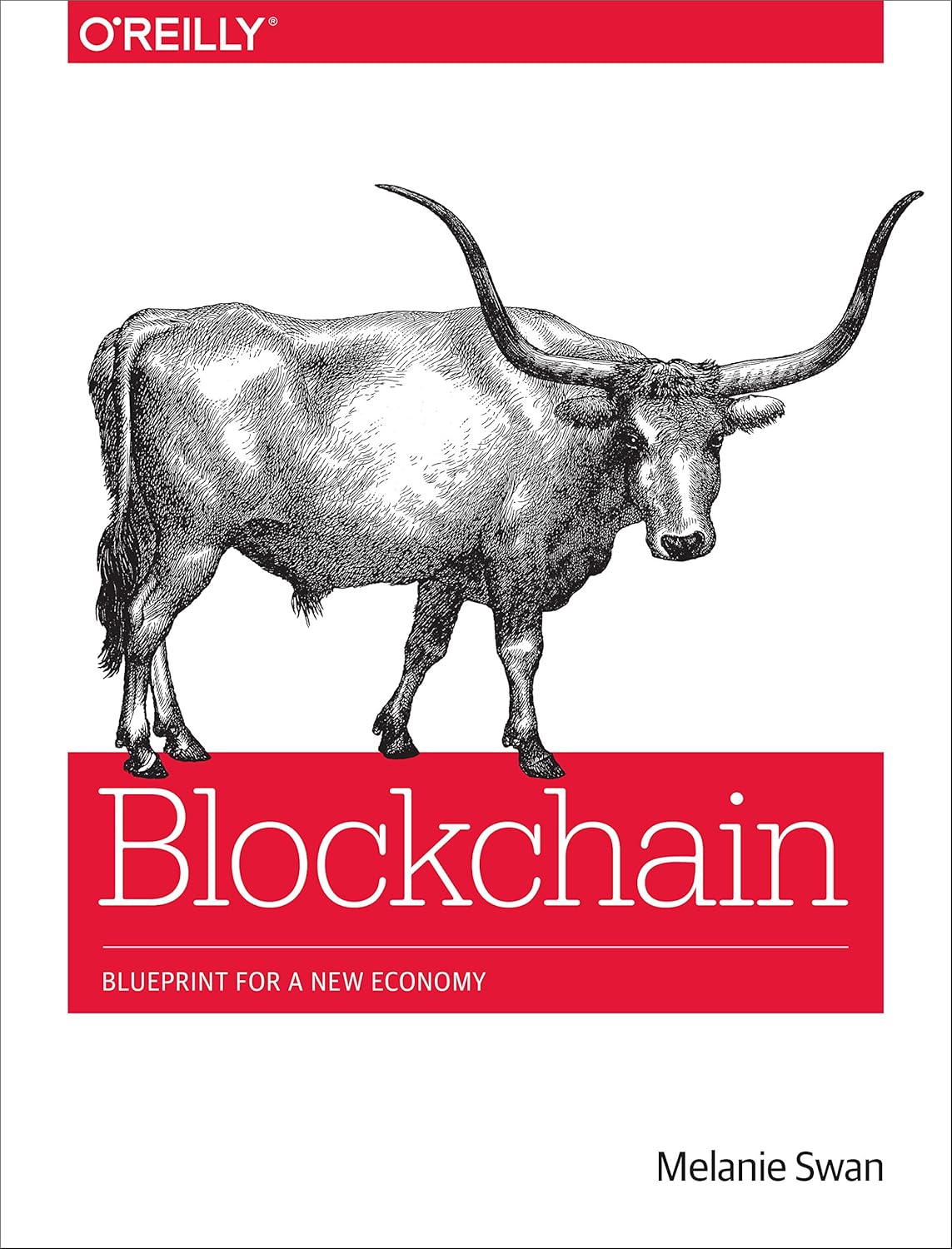 Book cover of 'Blockchain: Blueprint for a New Economy' by Melanie Swan .