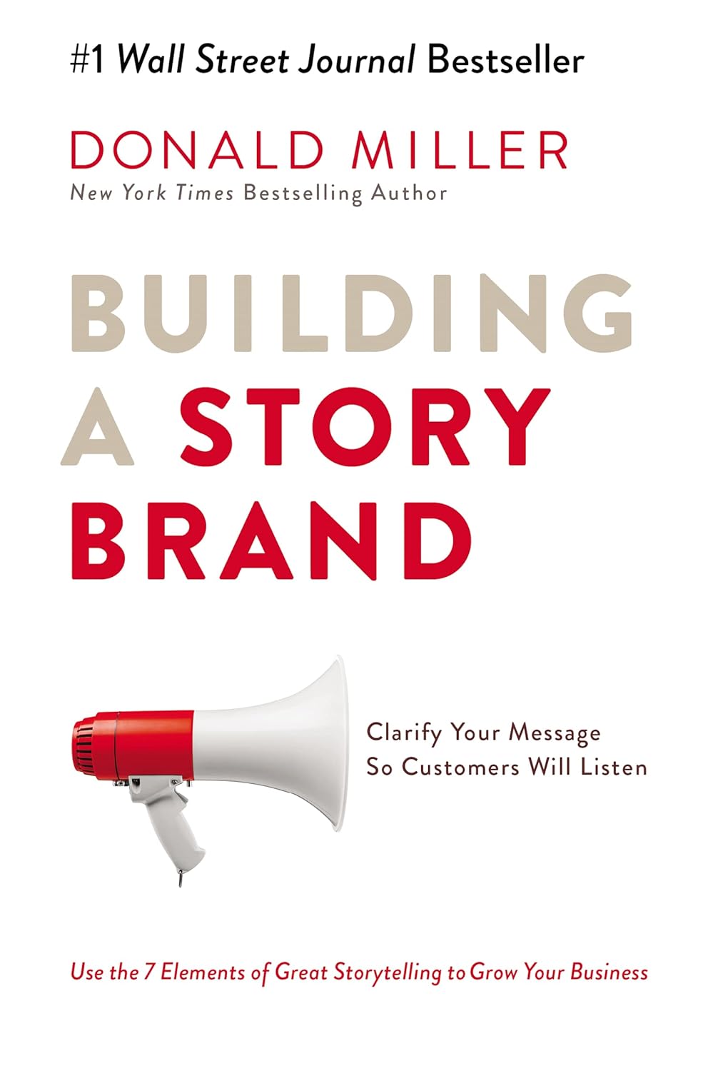 Building a StoryBrand book by Donald Miller marketing guide