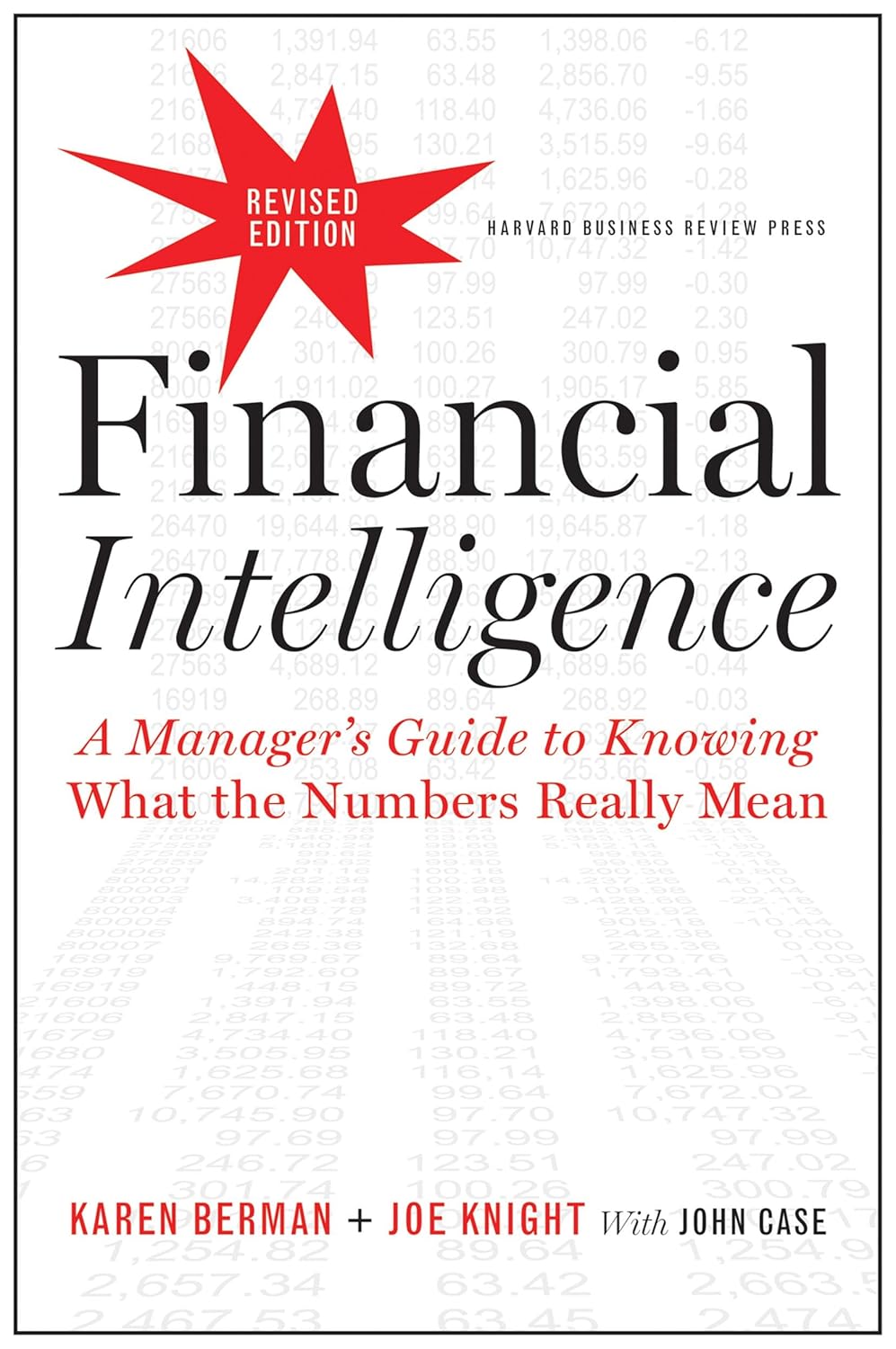 Financial Intelligence book by Joe Knight business finance guide