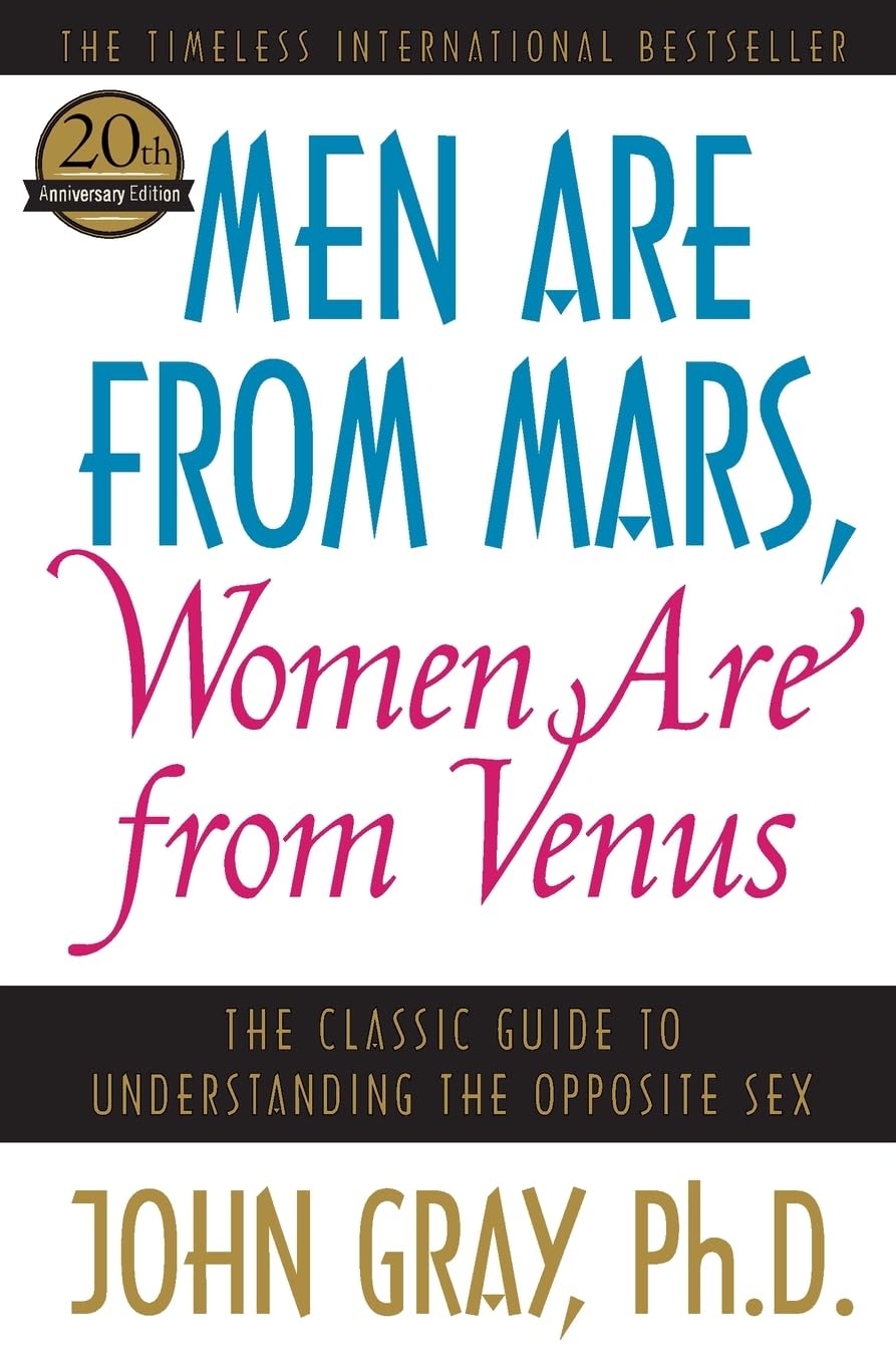 Men Are from Mars Women Are from Venus book John Gray