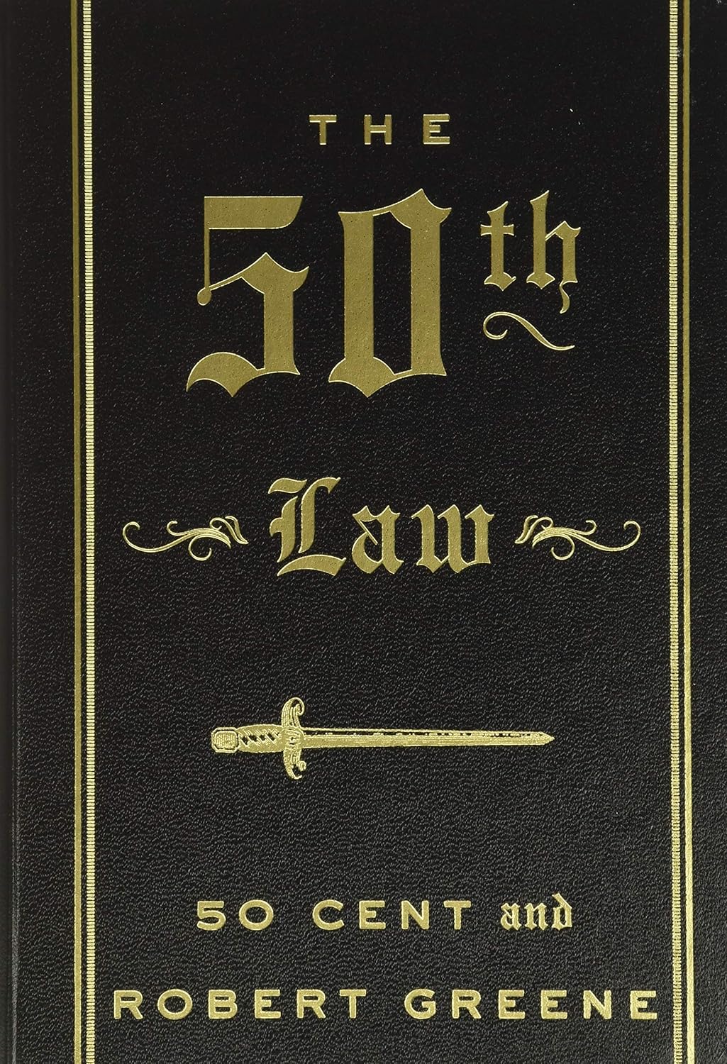 The 50th Law book by 50 Cent and Robert Greene