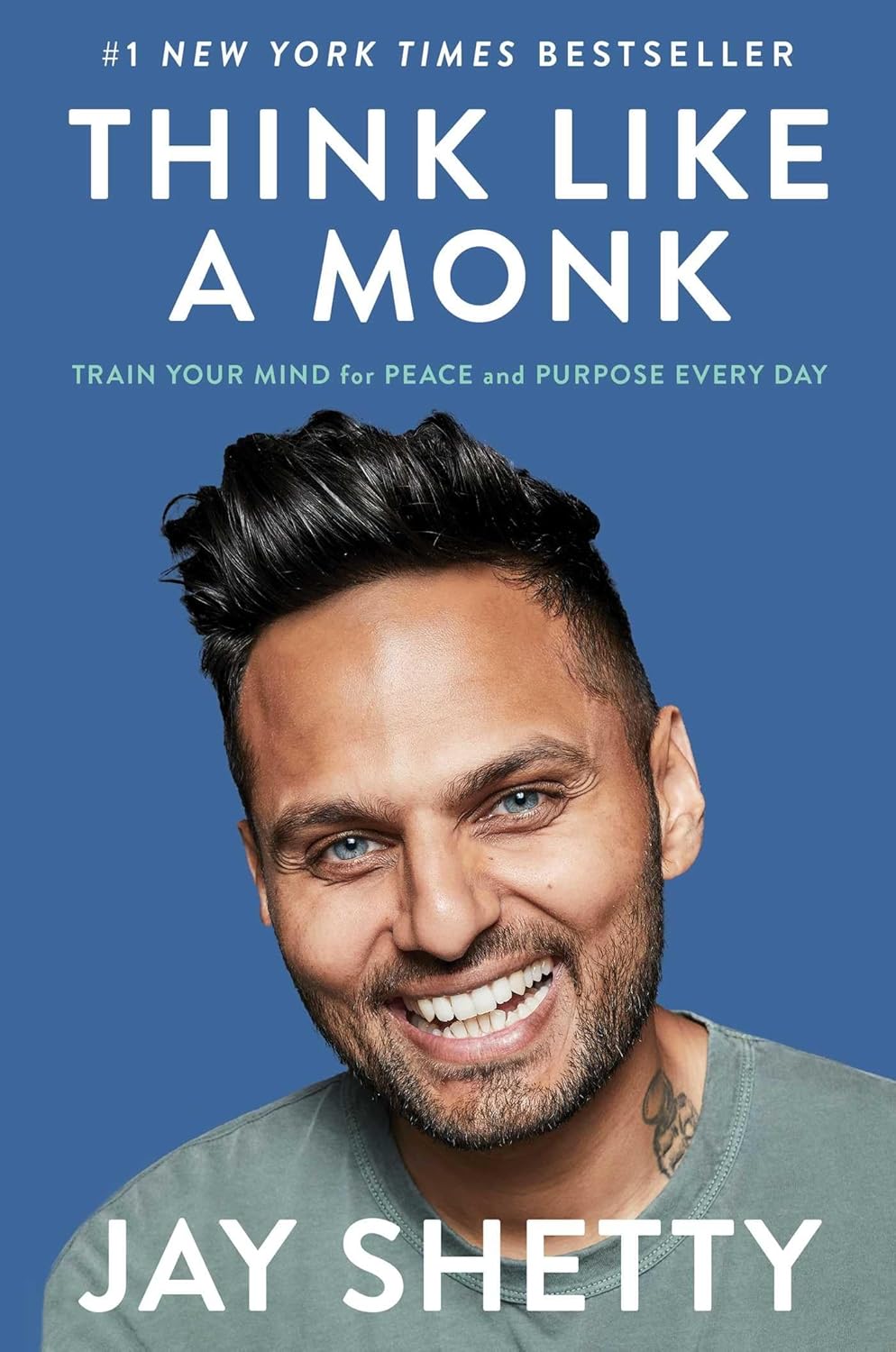 Think Like a Monk book by Jay Shetty – mindfulness guide
