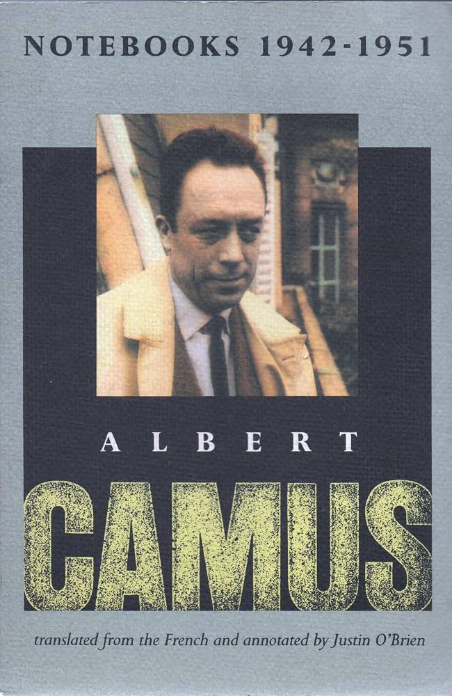 Notebooks 1942–1951 by Albert Camus