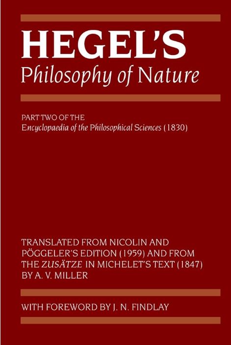 Philosophy of Nature
Book by Georg Wilhelm Friedrich Hegel