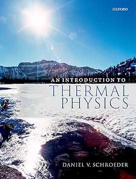 Thermal Physics Book by Daniel V. Schroeder
