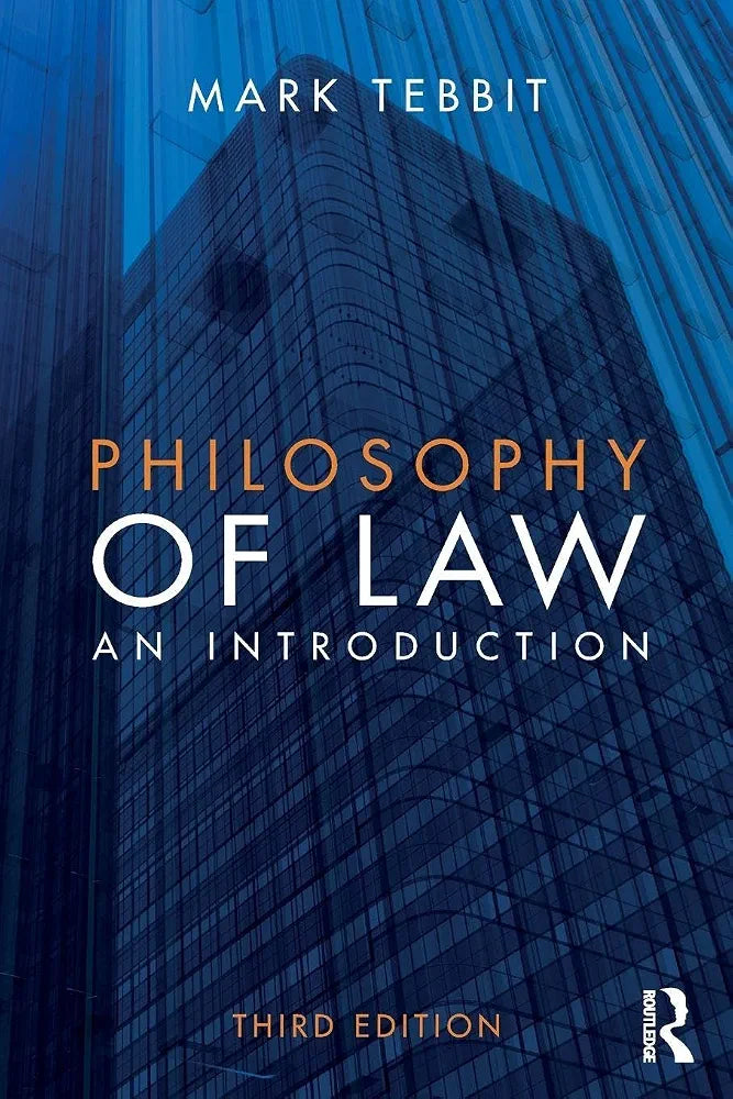 Philosophy of Law: An Introduction Book by Mark Tebbit