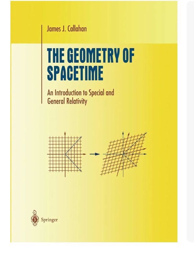 The Geometry of Spacetime — James J. Callahan