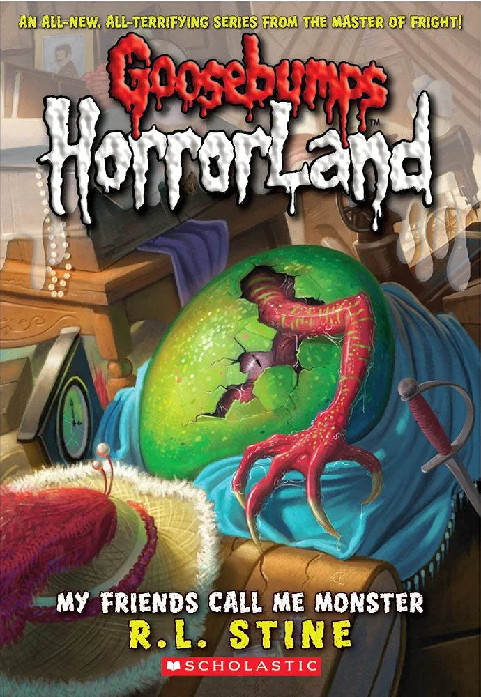 Goosebumps HorrorLand 7 : My Friends Call Me Monster by R. L. Stine