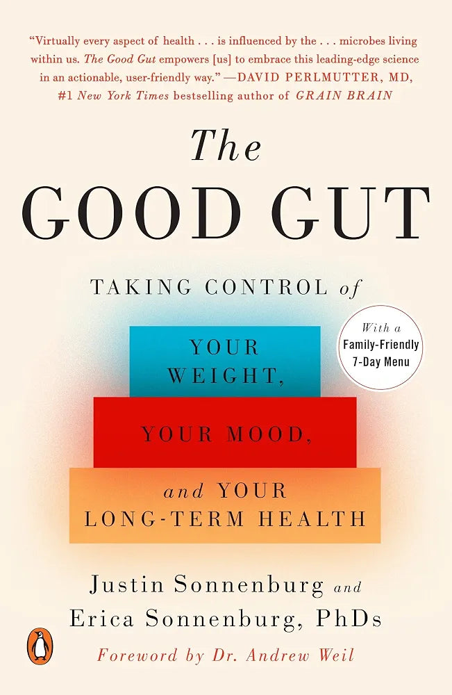 The Good Gut Cookbook Book by Justin Sonnenburg & Erica Sonnenburg