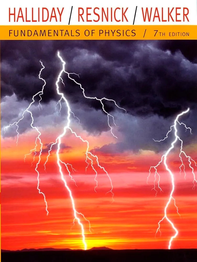 Physics Book by David Halliday, Robert Resnick & Jearl Walker