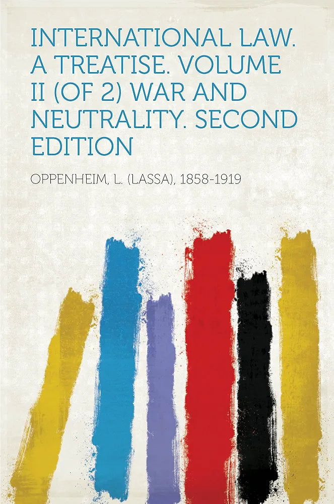 . International Law Book by Oppenheim