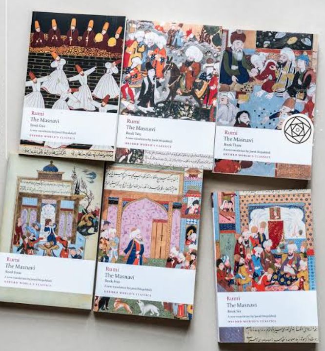 The Masnavi (Complete 6 Volume Set) by Jalal al-Din Rumi