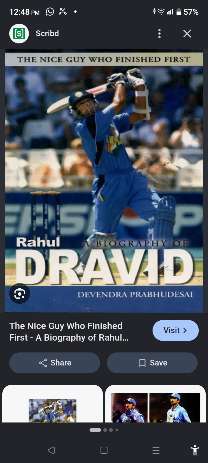 The Nice Guy Who Finished First Book by Devendra Prabhudesal