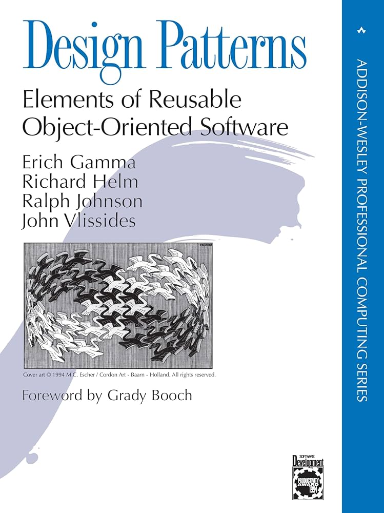 Design Patterns: Elements of Reusable Object-Oriented Software by Gang of Four
