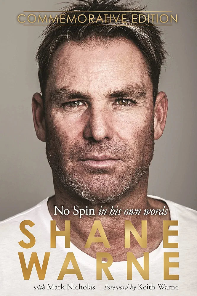 No Spin Book by Shane Warne