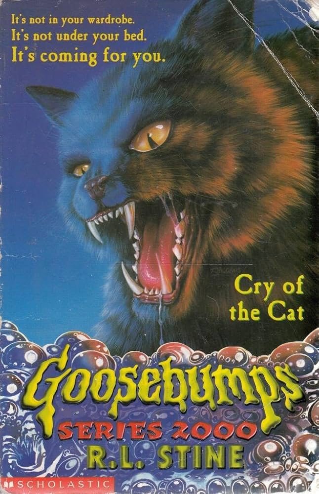 Goosebumps Series 2000 1 : Cry of the Cat by R. L. Stine