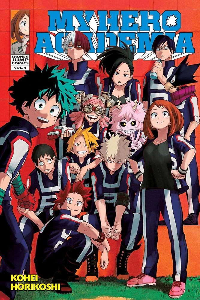 My Hero Academia 4: My Hero by Kohei Horikoshi